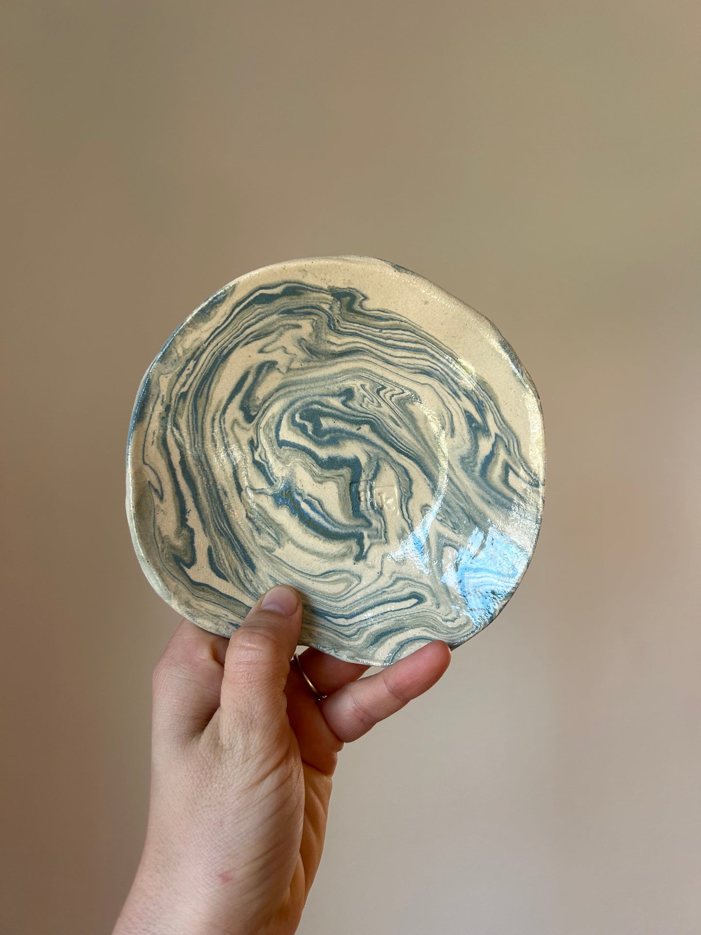 Marbled Trinket Dish