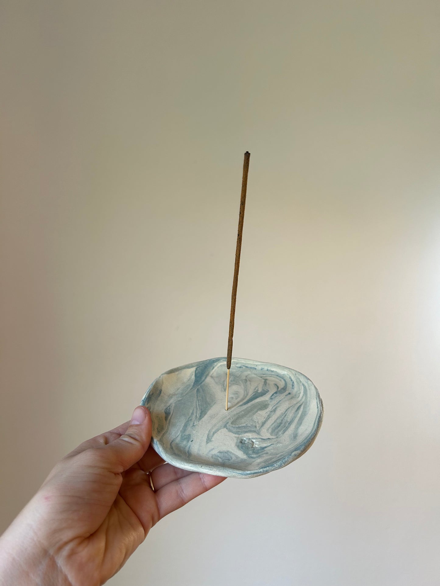 Marbled Incense Holder
