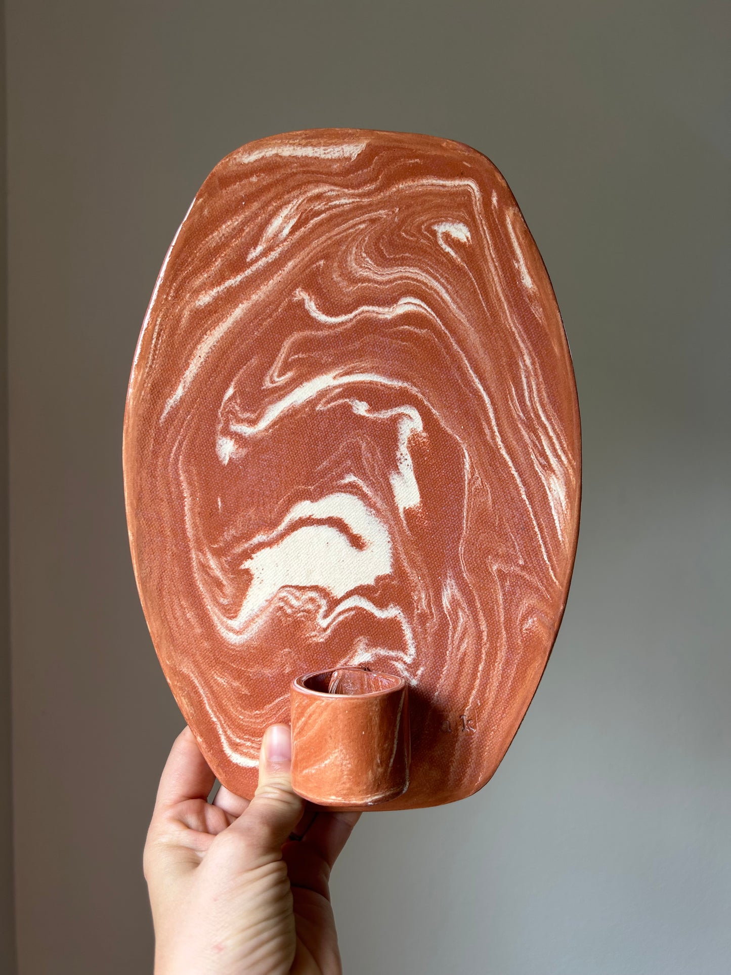 Marbled Large Wall Sconce #2 - Seconds
