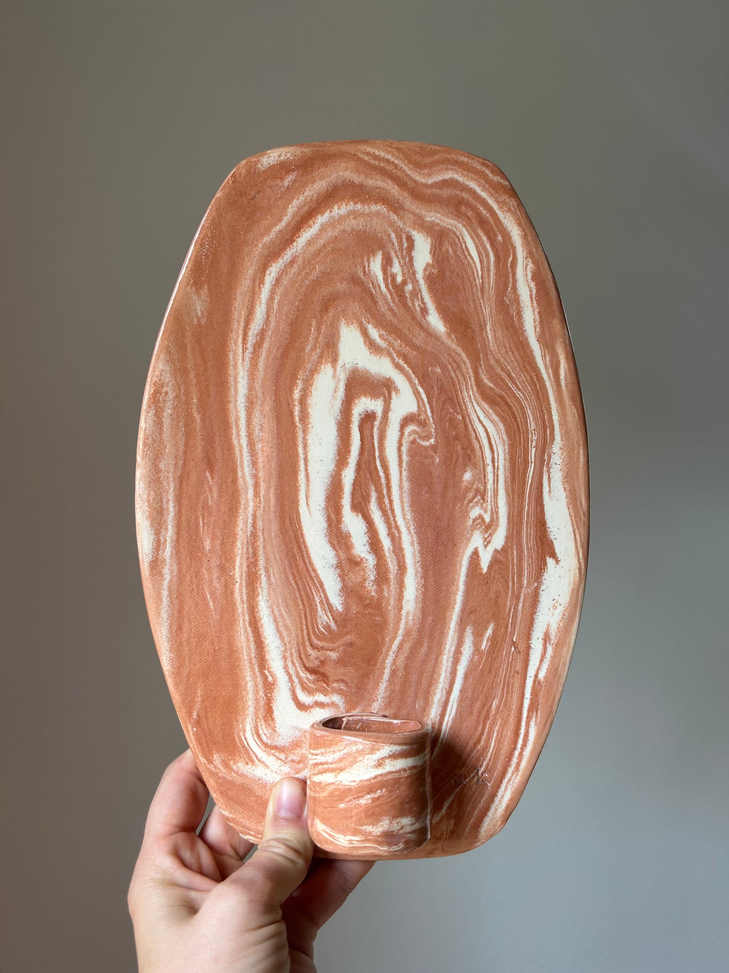 Marbled Large Wall Sconce #4 - Seconds