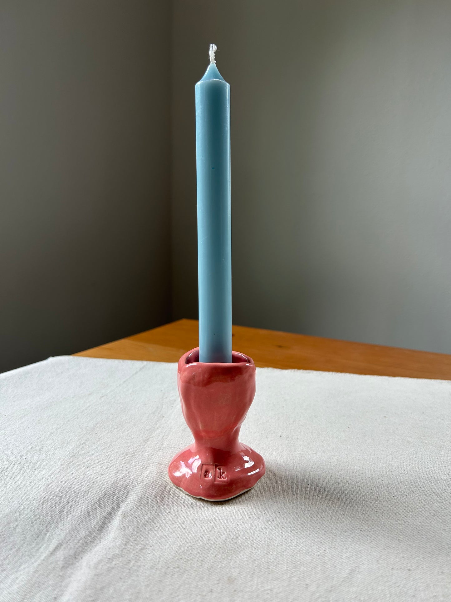 Flamingo Chunky Candlestick Holder