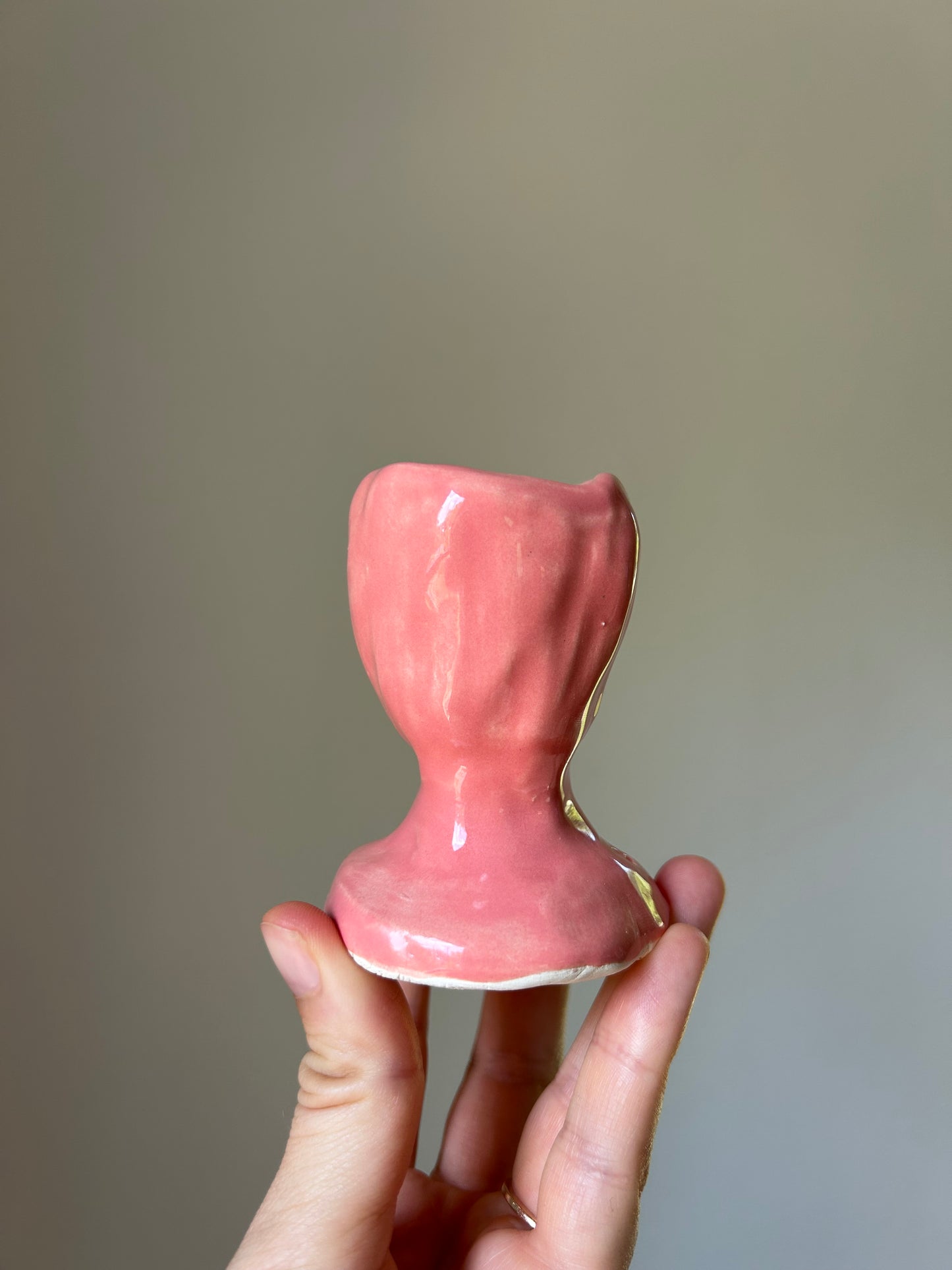 Flamingo Chunky Candlestick Holder