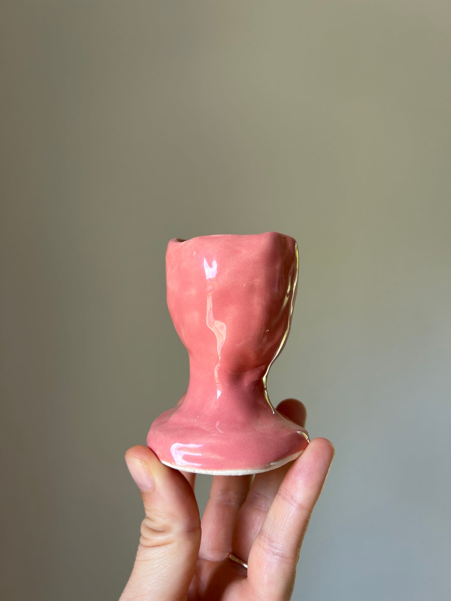 Flamingo Chunky Candlestick Holder