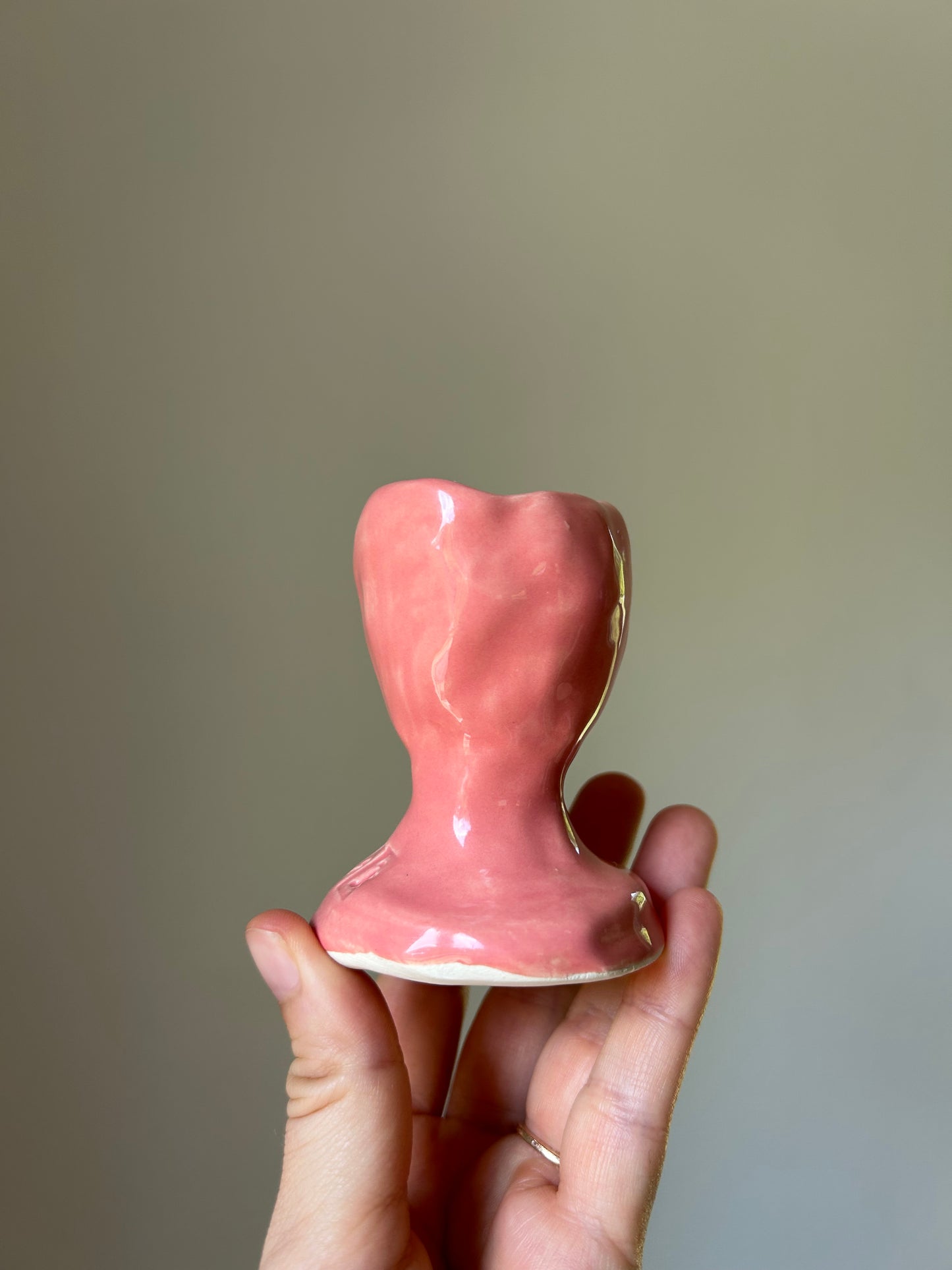 Flamingo Chunky Candlestick Holder