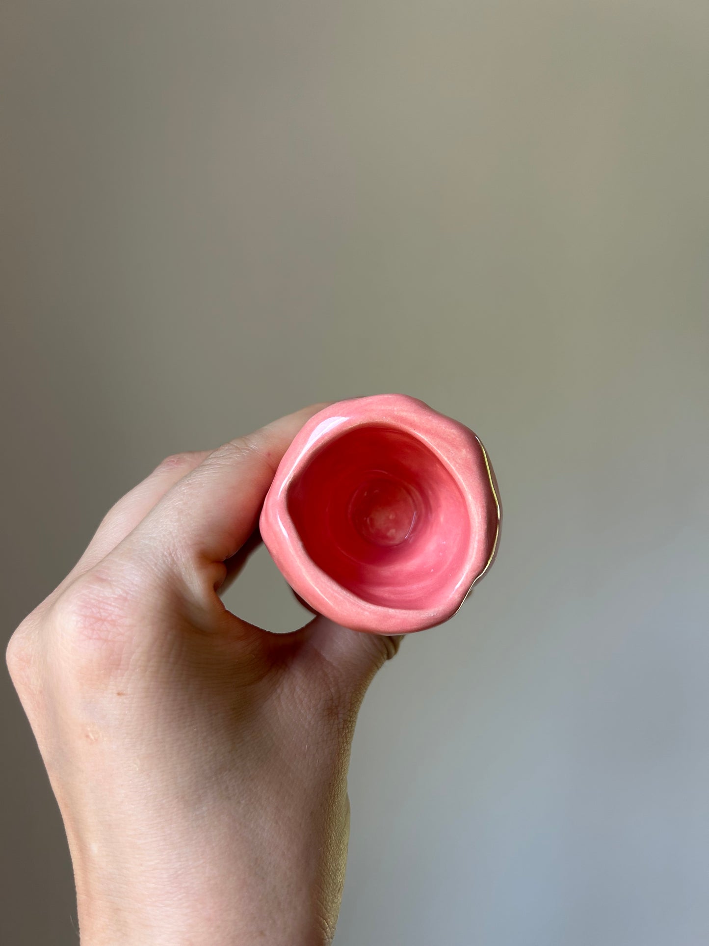 Flamingo Chunky Candlestick Holder