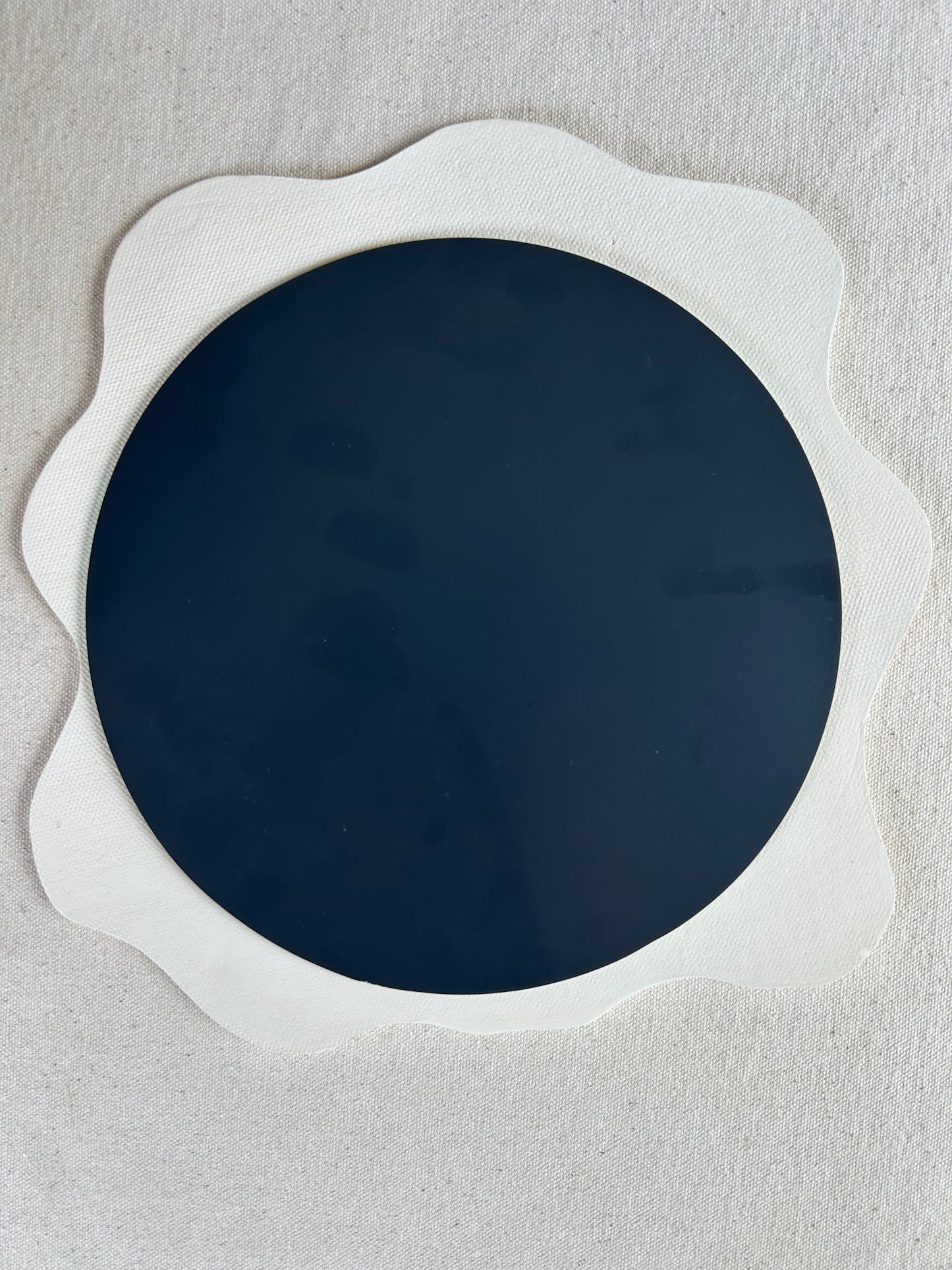 Flamingo Striped Mirror