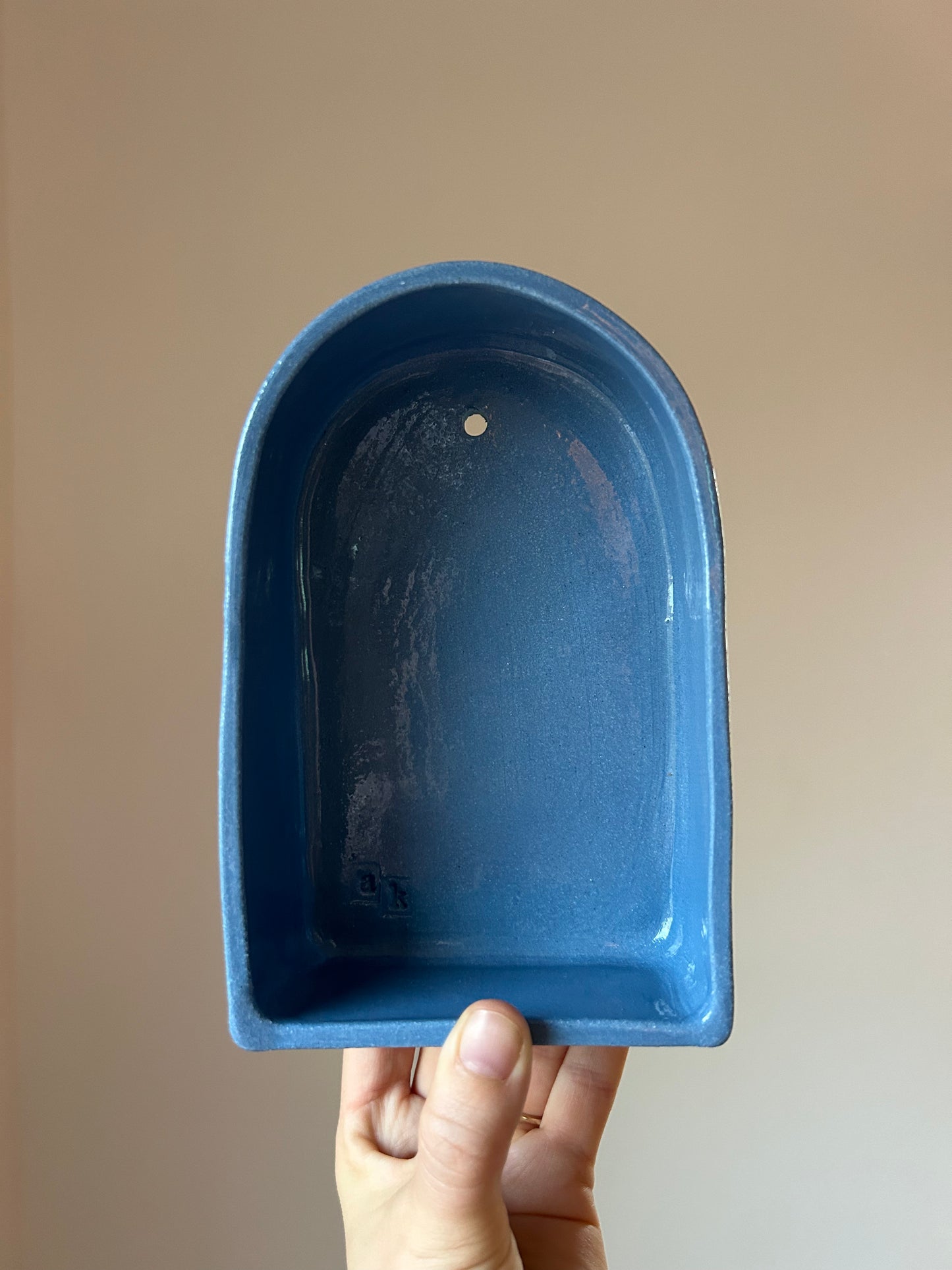 Vivid Blue Small Wall Altar