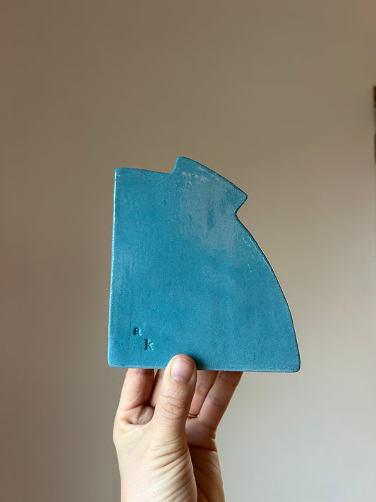 Zirconium Vanadium Vase Bookend