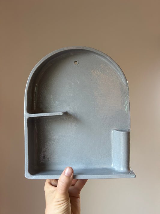 Lavender Gray Large Wall Altar