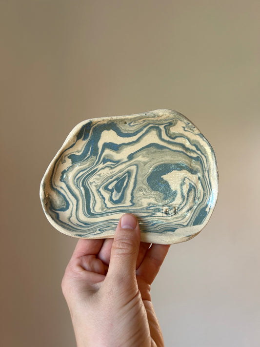 Marbled Trinket Dish