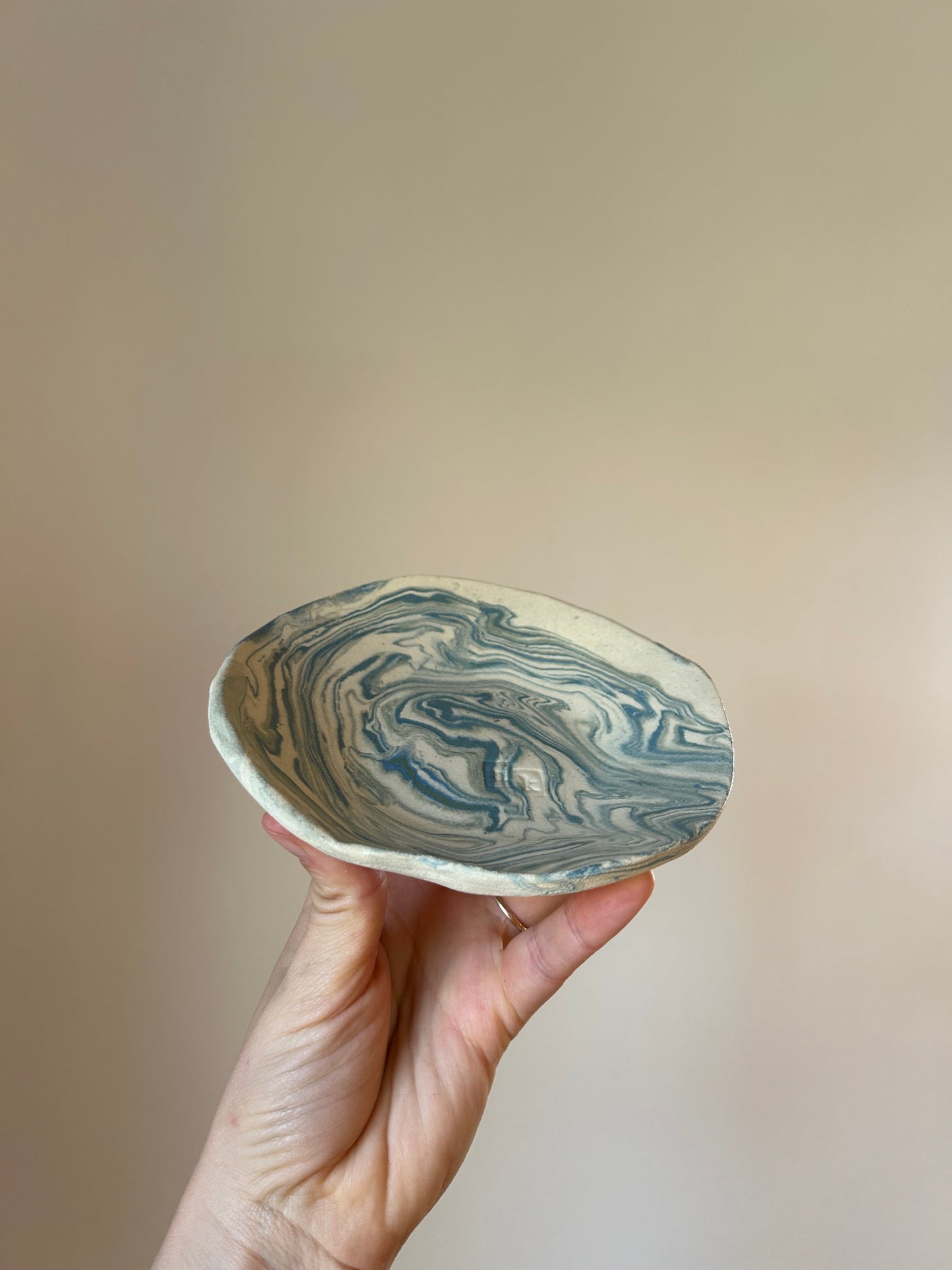 Marbled Trinket Dish