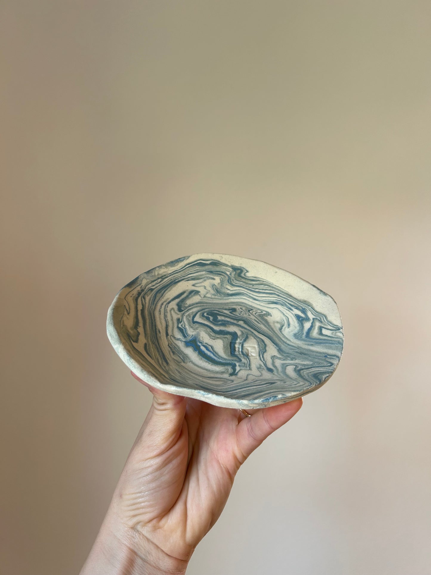 Marbled Trinket Dish