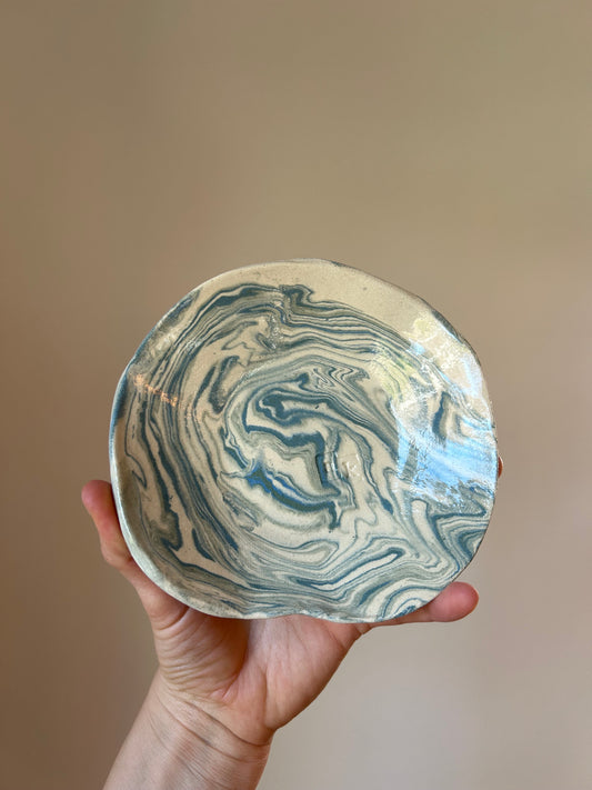 Marbled Trinket Dish