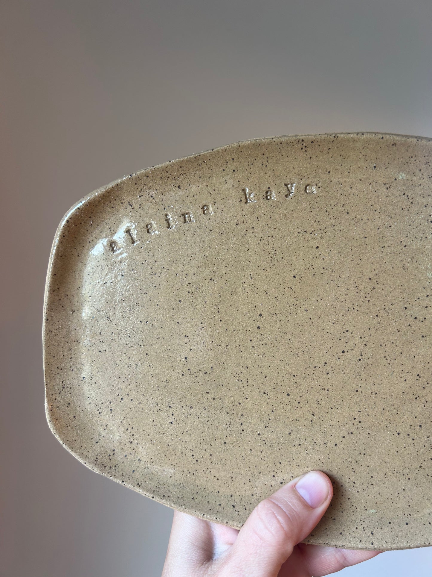Speckled Serving Tray
