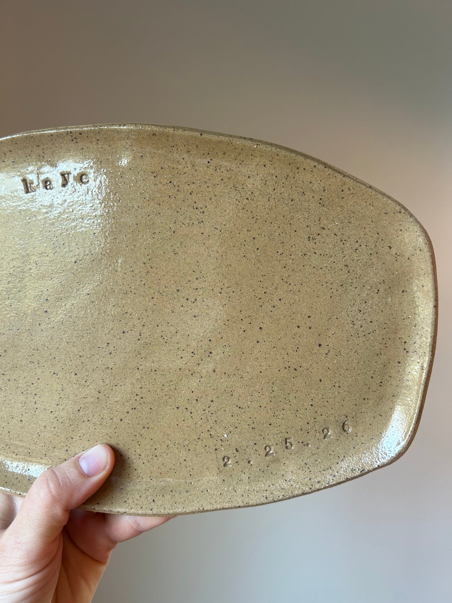 Speckled Serving Tray