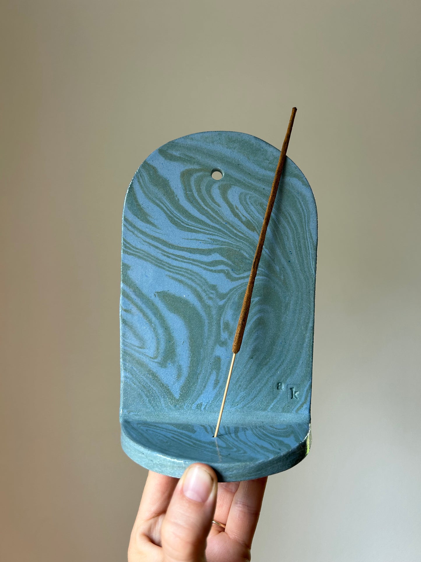 Swirly Incense Altar