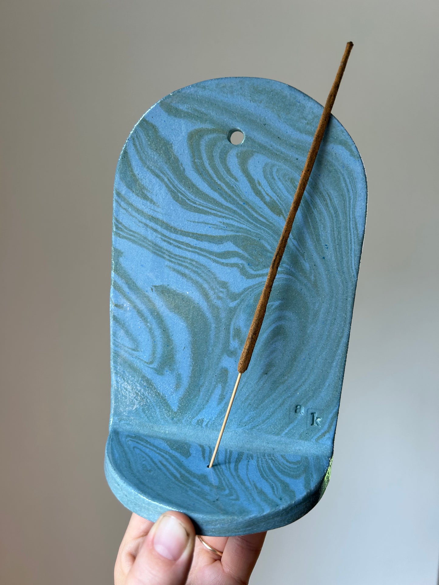 Swirly Incense Altar