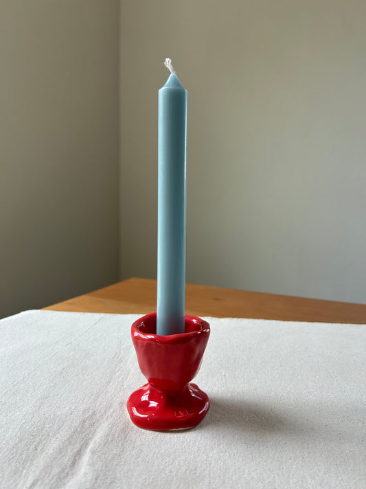 Strawberry Chunky Candlestick Holder