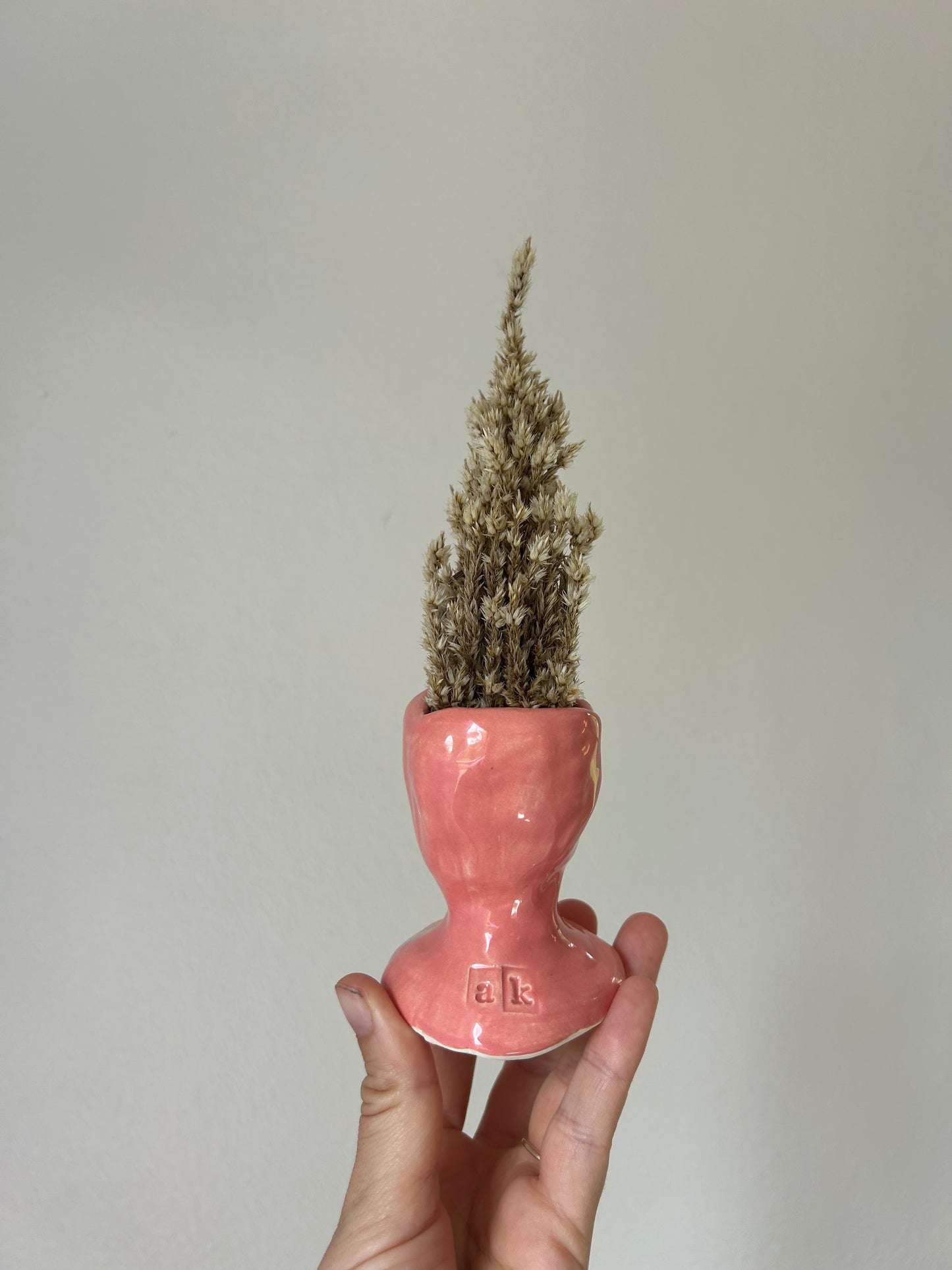 Flamingo Chunky Candlestick Holder